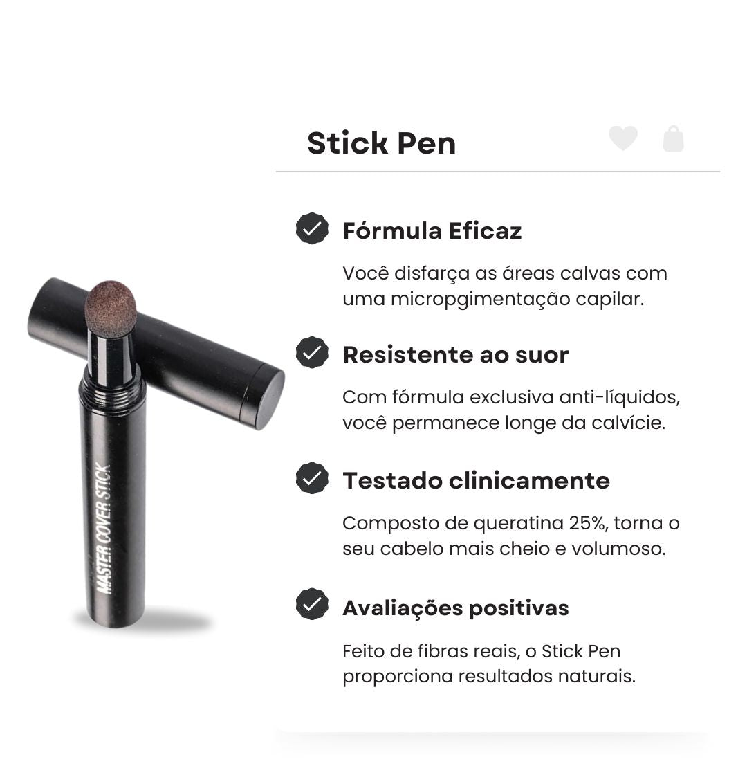 Stick Pen - Elimine falhas capilares rapidamente!