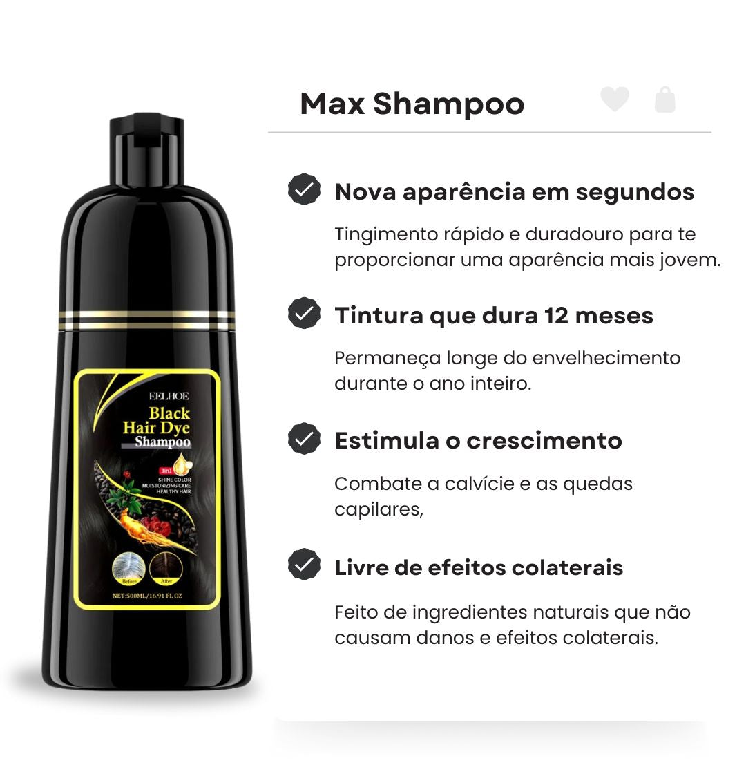 MaxShampoo - Aparência mais jovem em minutos!